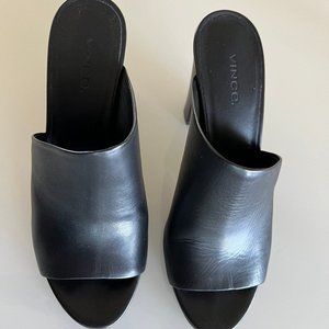 Vince Heeled Slides